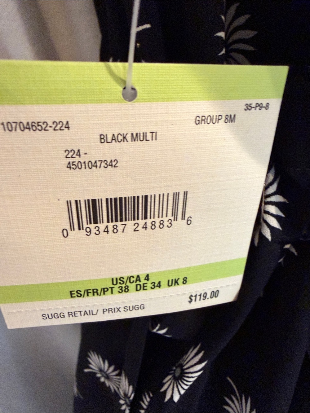 Anne Klein Black Midi dress - Picture 4 of 7